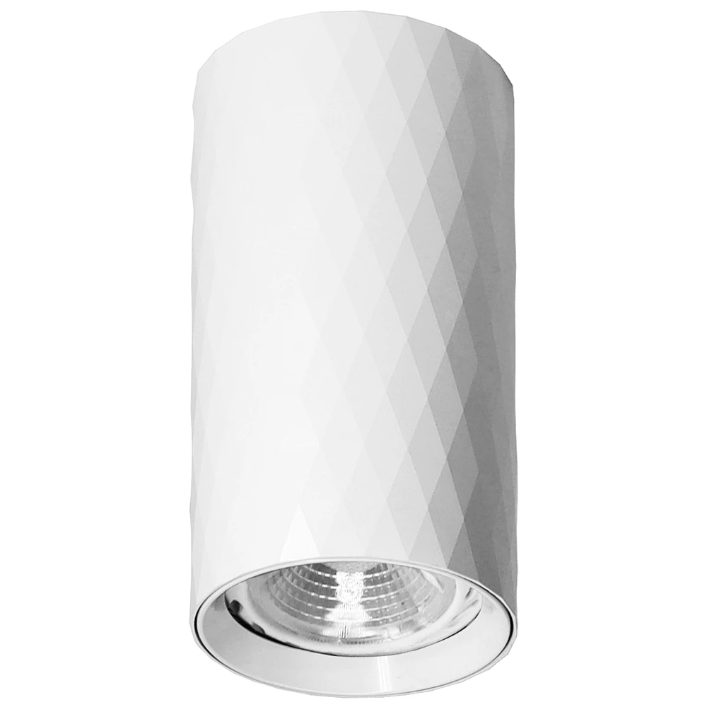 Светильник потолочный Feron ML188 Barrel PRISM MR16 GU10 35W 230V, белый (48798) - Viokon.com