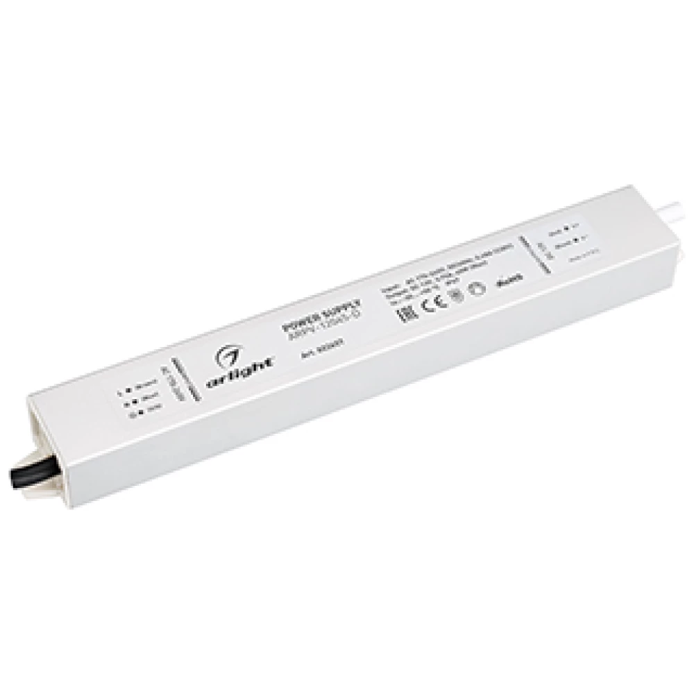 Блок питания ARPV-12045-D (12V, 3.8A, 45W) (Arlight, IP67 Металл, 3 года) 022457 - Viokon.com