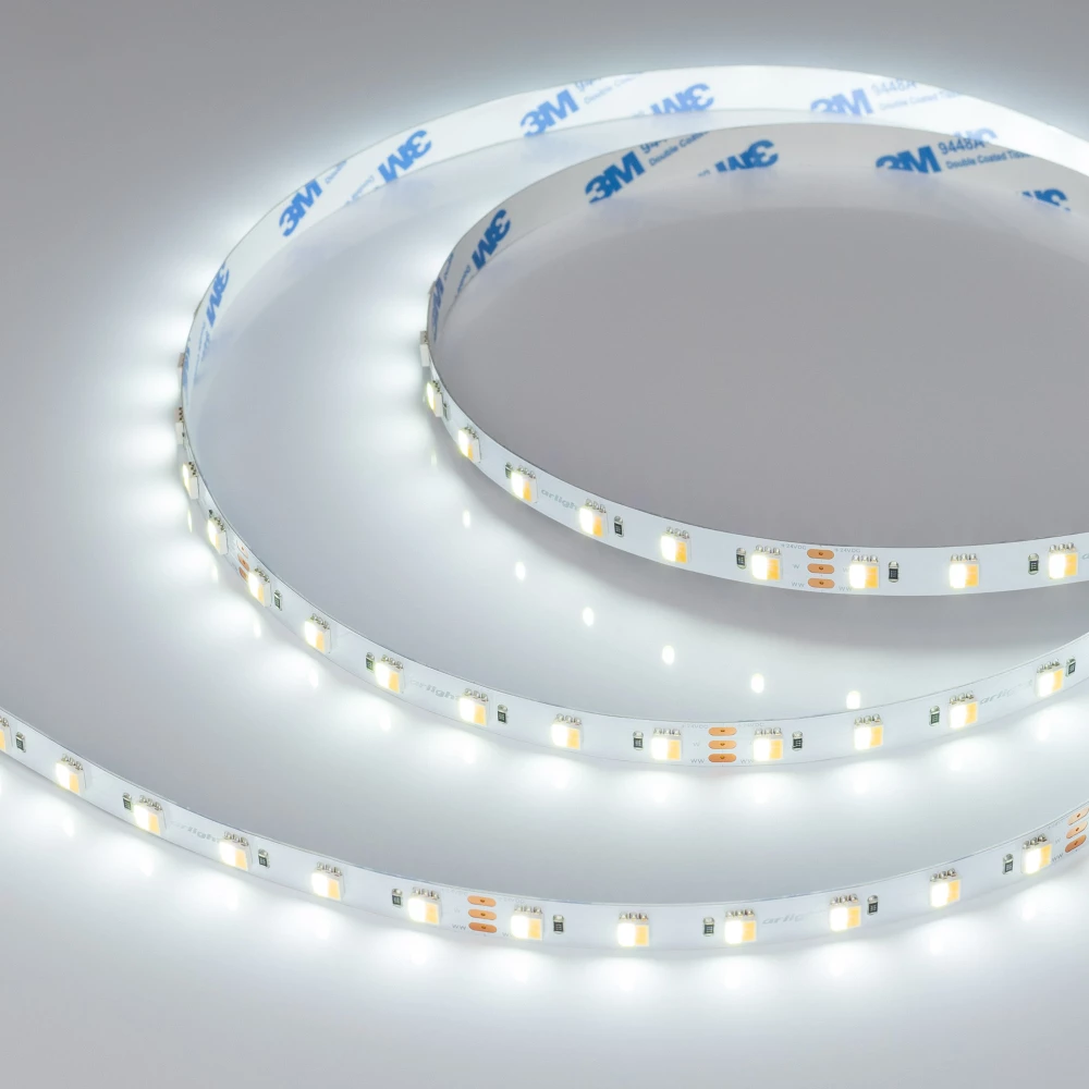 Лента RT-B60-10mm 24V White-MIX 2Ch (14.4 W/m, IP20, 5060, 5m) (Arlight, Изменяемая ЦТ) 025214(1) - Viokon.com