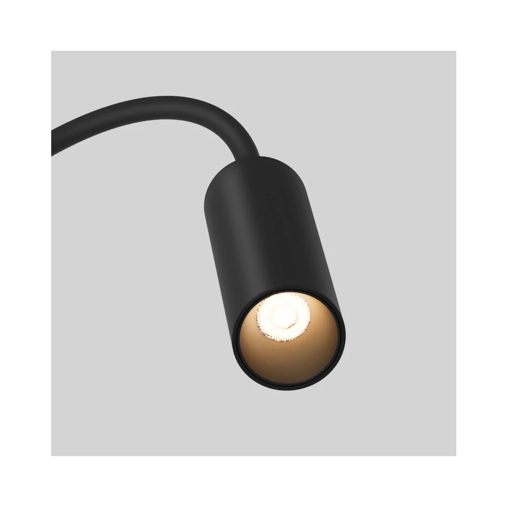 DK5313-BK Светильник для трека Air серия Spot 3000 со светодиодом 26495мм 48V DC 2W RA90 24 3000K IP20 черный алюминий - Viokon.com