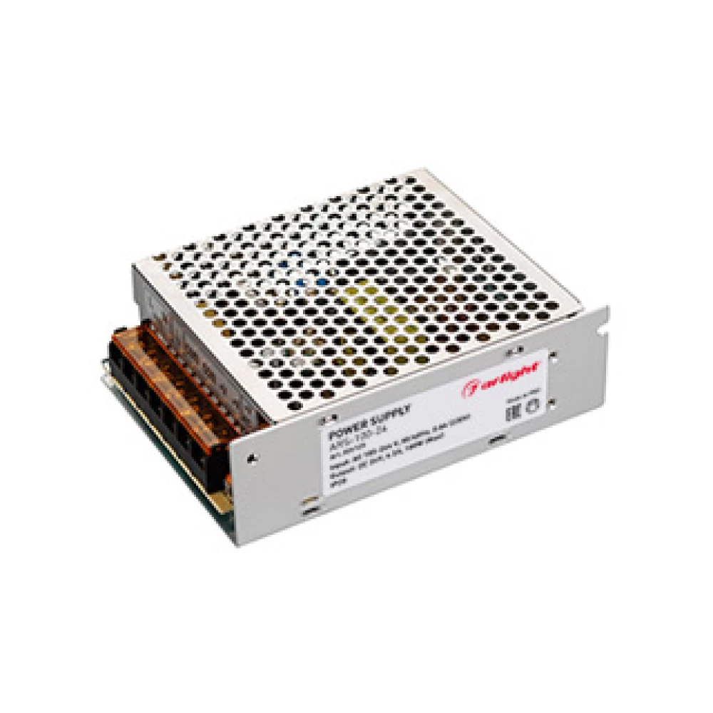 Блок питания ARS-100-24 (24V, 4.2A, 100W) (Arlight, IP20 Сетка, 2 года) 026123 - Viokon.com