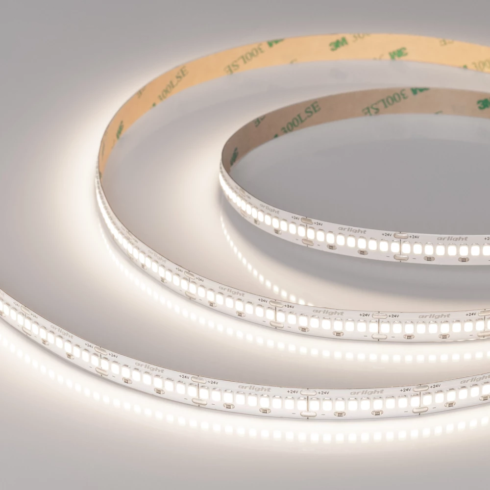Лента ULTRA-A288-10mm 24V Day4000 (17 W/m, IP20, 5m) (Arlight, высок.эфф.200 лм/Вт) 054930 - Viokon.com