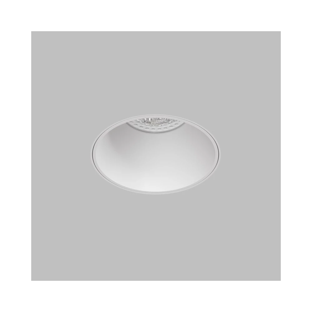 Встраиваемый светильник для ГКЛ SPOT HIDE до 15 Вт LED GU10 IP20 алюминий белый - Viokon.com
