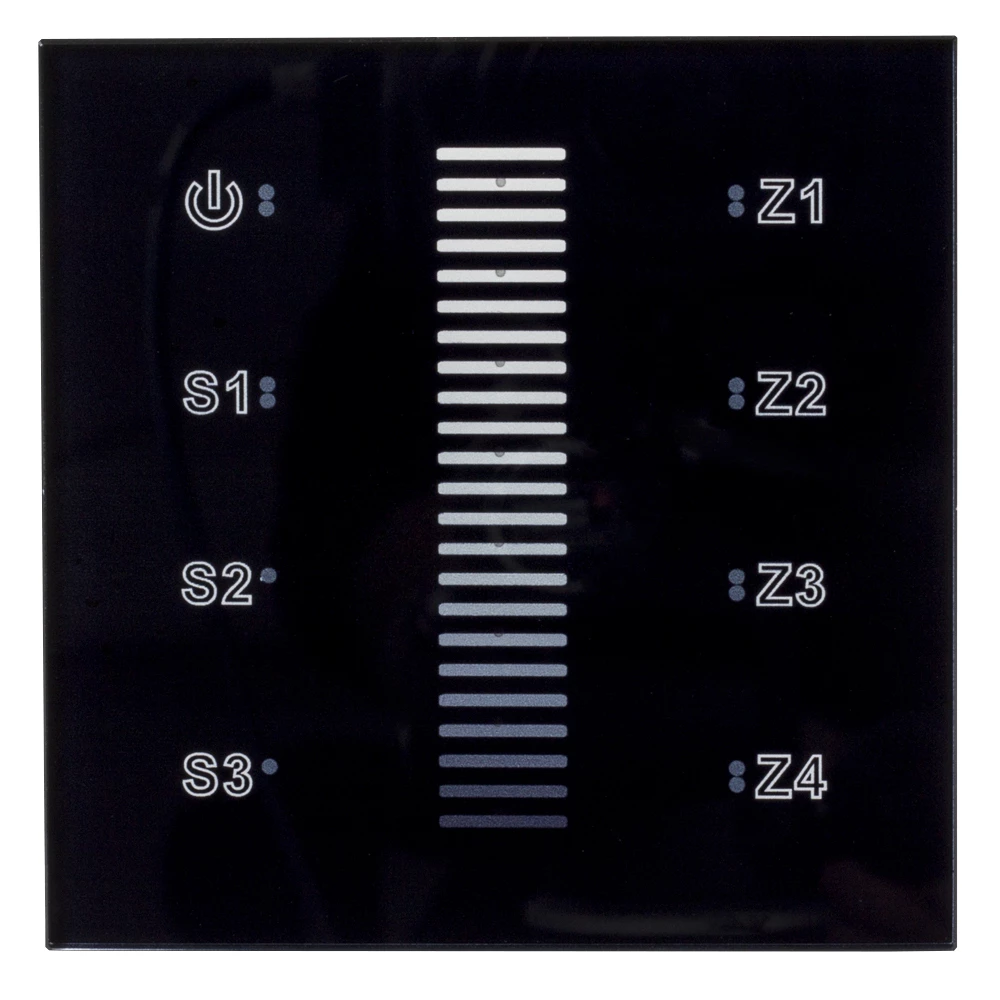 INTELLIGENT ARLIGHT Сенсорная панель DALI-901-11-ADDR-3SC-DIM-DT6-IN Black (BUS) (IARL, IP20 Пластик, 3 года) 037189 - Viokon.com