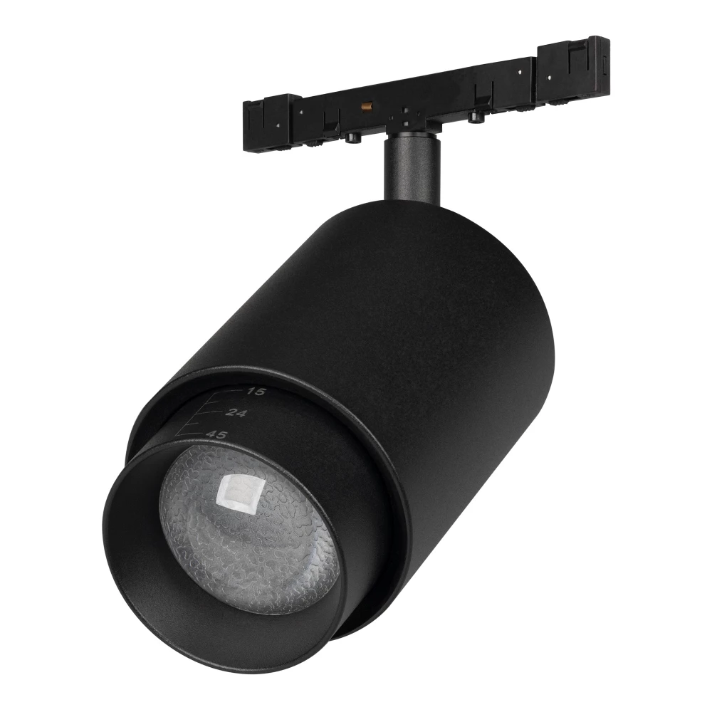 Светильник MAG-MICROCOSM-SPOT-ZOOM-R59-12W Warm3000 (BK, 20-60 deg, 24V) (Arlight, IP20 Металл, 5 лет) 052084 - Viokon.com