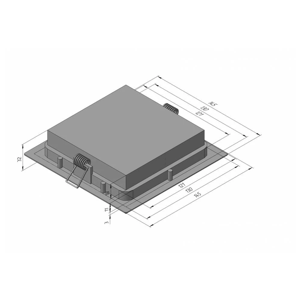 SDL 14S 10W WH 3000K - Viokon.com