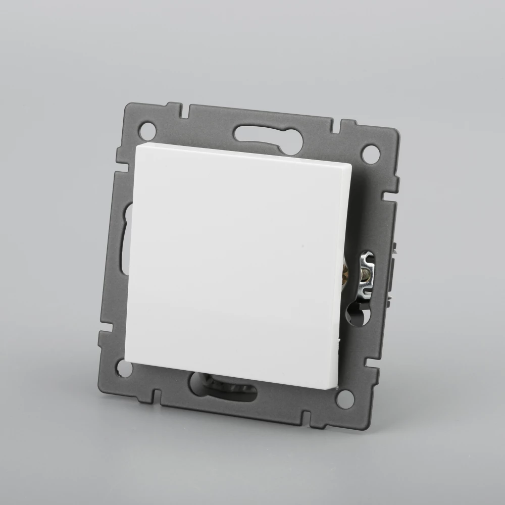 Механизм выключателя одноклавишный проходной SWT-MKP1-PL-WH-V (250V, 10A) (Arlight, -) 049871 - Viokon.com
