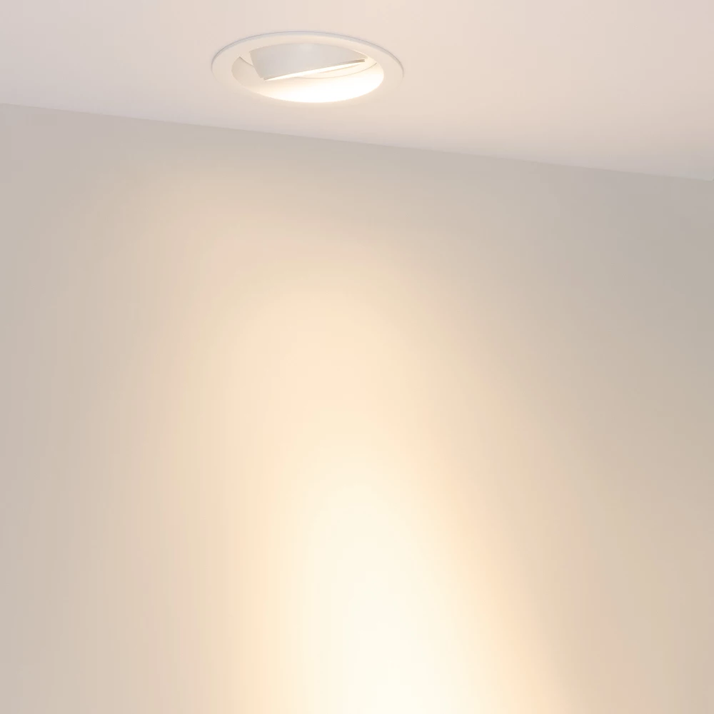 Светильник MS-VORTEX-BUILT-R110-20W Warm3000 (WH-WH, 20 deg, 230V) (Arlight, IP20 Металл, 5 лет) 056565 - Viokon.com