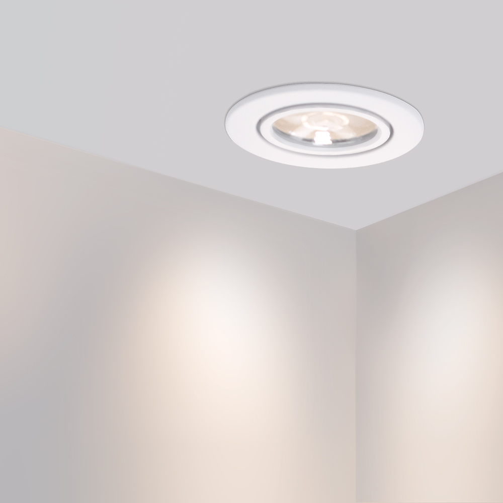Светодиодный светильник LTM-R65WH 5W Warm White 10deg (Arlight, IP40 Металл, 3 года) 020768 - Viokon.com