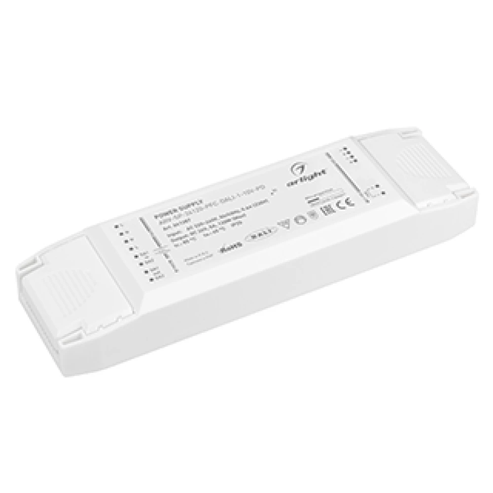 Блок питания ARV-SP-24120-PFC-DALI-1-10V-PD (24V, 5A, 120W) (Arlight, IP20 Пластик, 5 лет) 041387 - Viokon.com