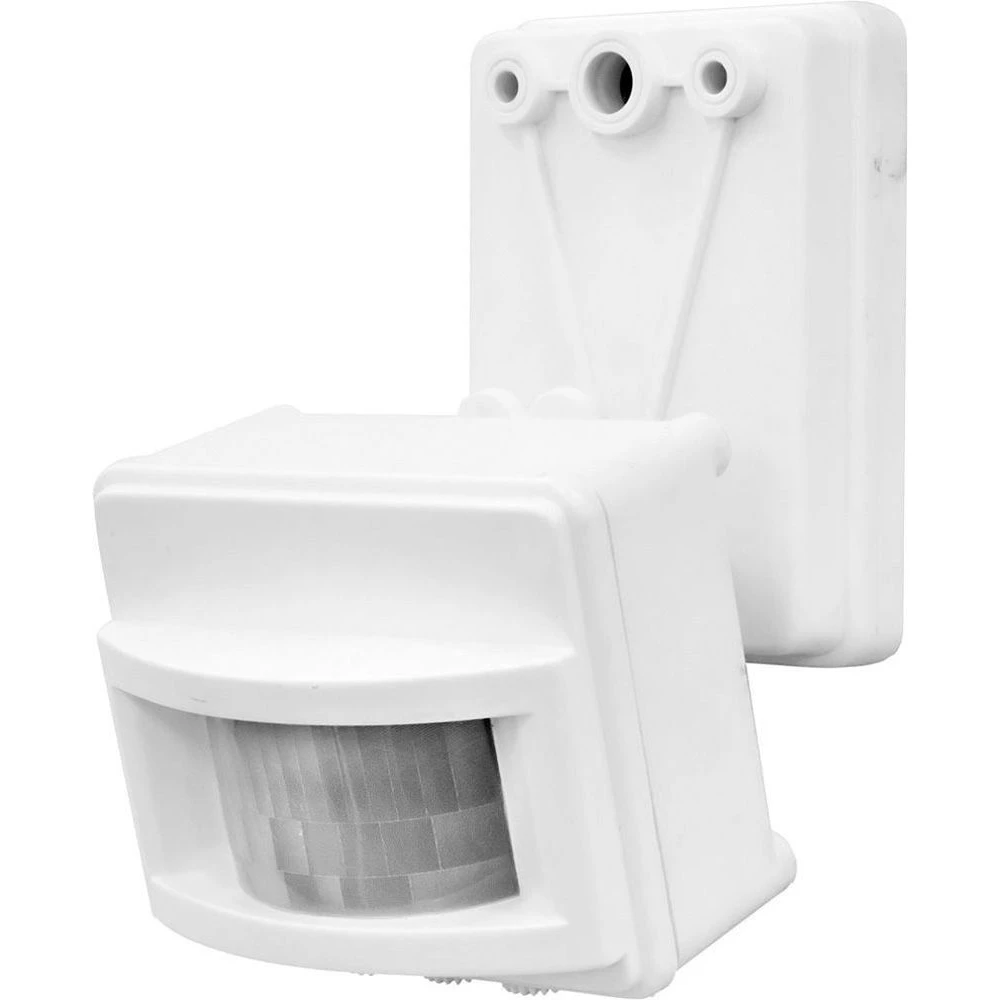 Датчик движения 1200W 12m 120° белый, SEN14/LX01 (22001) - Viokon.com