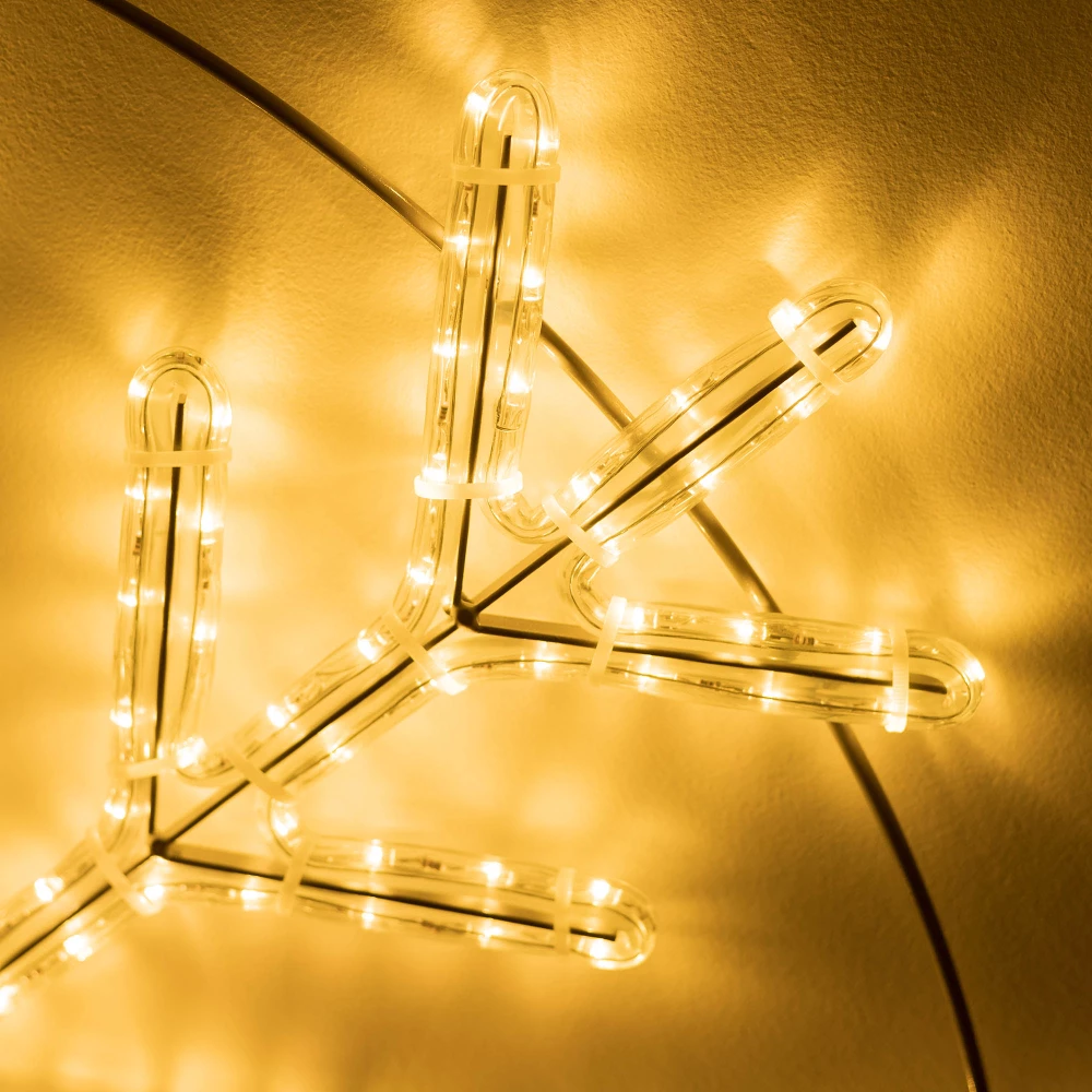 Фигура светодиодная ARD-SNOWFLAKE-M8-950x950-540LED Warm (230V, 33W) (Ardecoled, IP65, 1 год) 034255 - Viokon.com