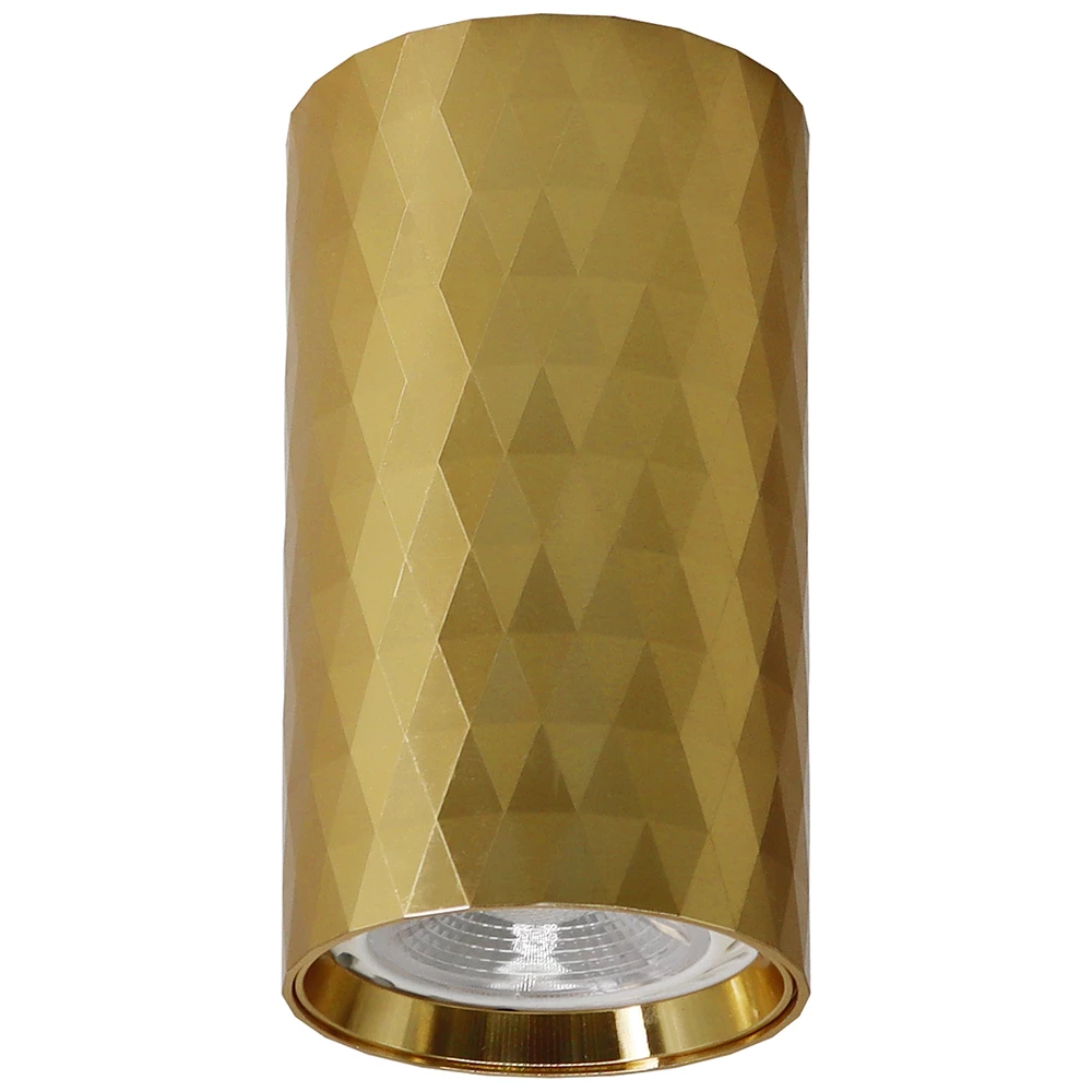 Светильник потолочный Feron ML188 Barrel PRISM MR16 GU10 35W 230V, золото (48673) - Viokon.com