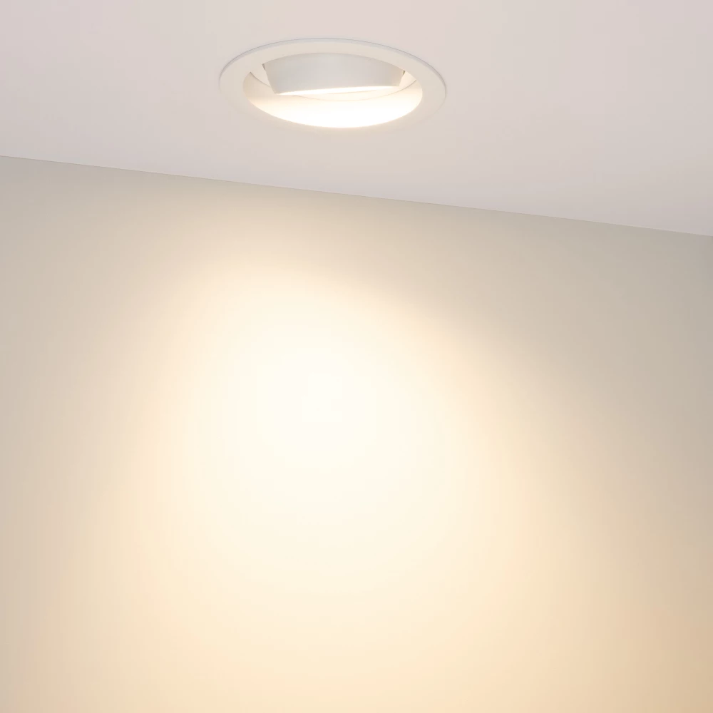 Светильник MS-VORTEX-BUILT-R135-30W Warm3000 (WH-WH, 50 deg, 230V) (Arlight, IP20 Металл, 5 лет) 056571 - Viokon.com