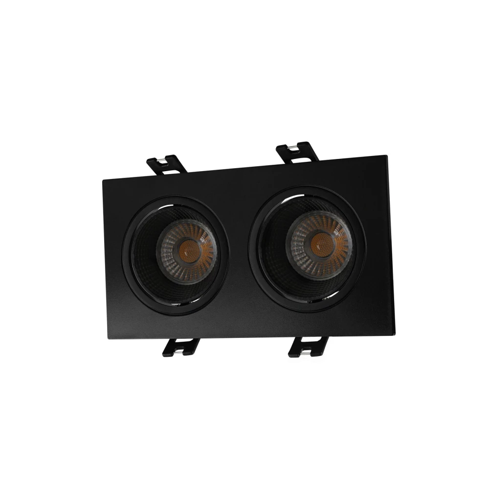 DK3072-BK Встраиваемый светильник IP 20 10 Вт GU53 LED черныйчерный пластик - Viokon.com