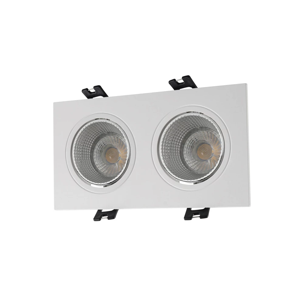 DK3072-WHCH Встраиваемый светильник IP 20 10 Вт GU53 LED белыйхром пластик - Viokon.com