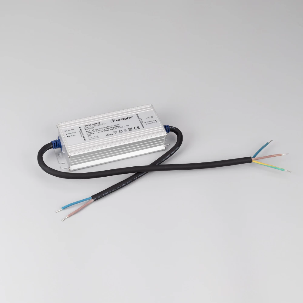 Блок питания ARPJ-LG-562800-PFC (100W, 25-56V, 1.3-2.8A) (Arlight, IP67 Металл, 5 лет) 039543 - Viokon.com