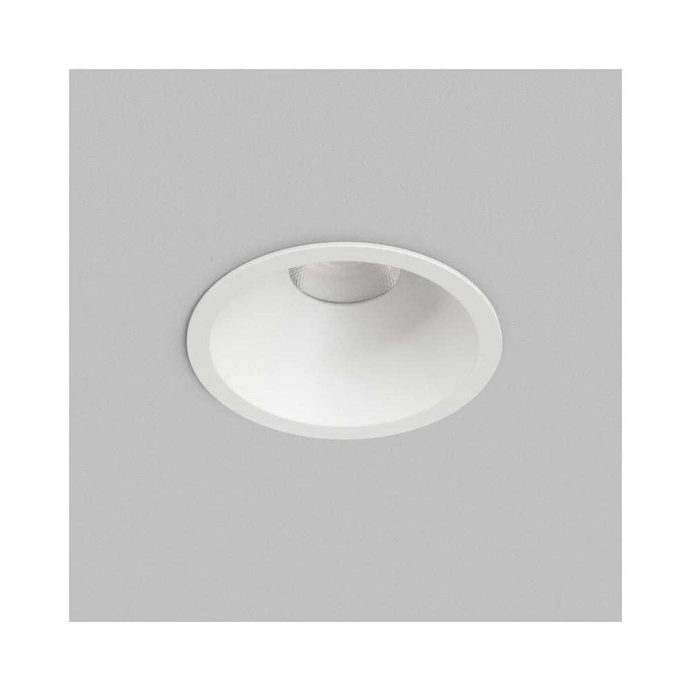 DK2431-WH Встраиваемый светильник SHINE GLOW 15Вт 3000-4000К IP20 белый матовый алюминий - Viokon.com