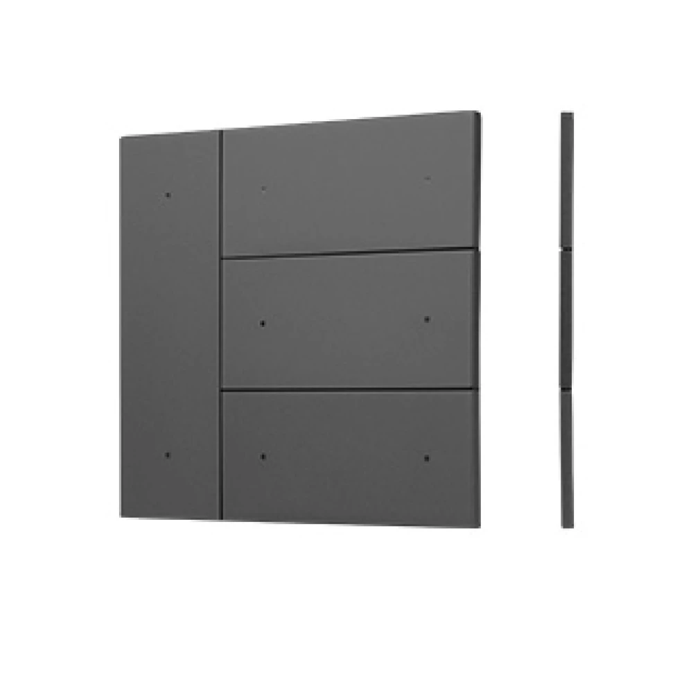 INTELLIGENT ARLIGHT Накладка панели KNX-23-4G-SUF Dark Grey (Backlight) (IARL, IP20 Металл, 2 года) 051087 - Viokon.com