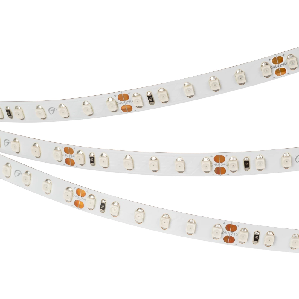 Лента RT-A120-8mm 24V Orange (9.6 W/m, IP20, 2835, 5m) (Arlight, -) 015896(2) - Viokon.com