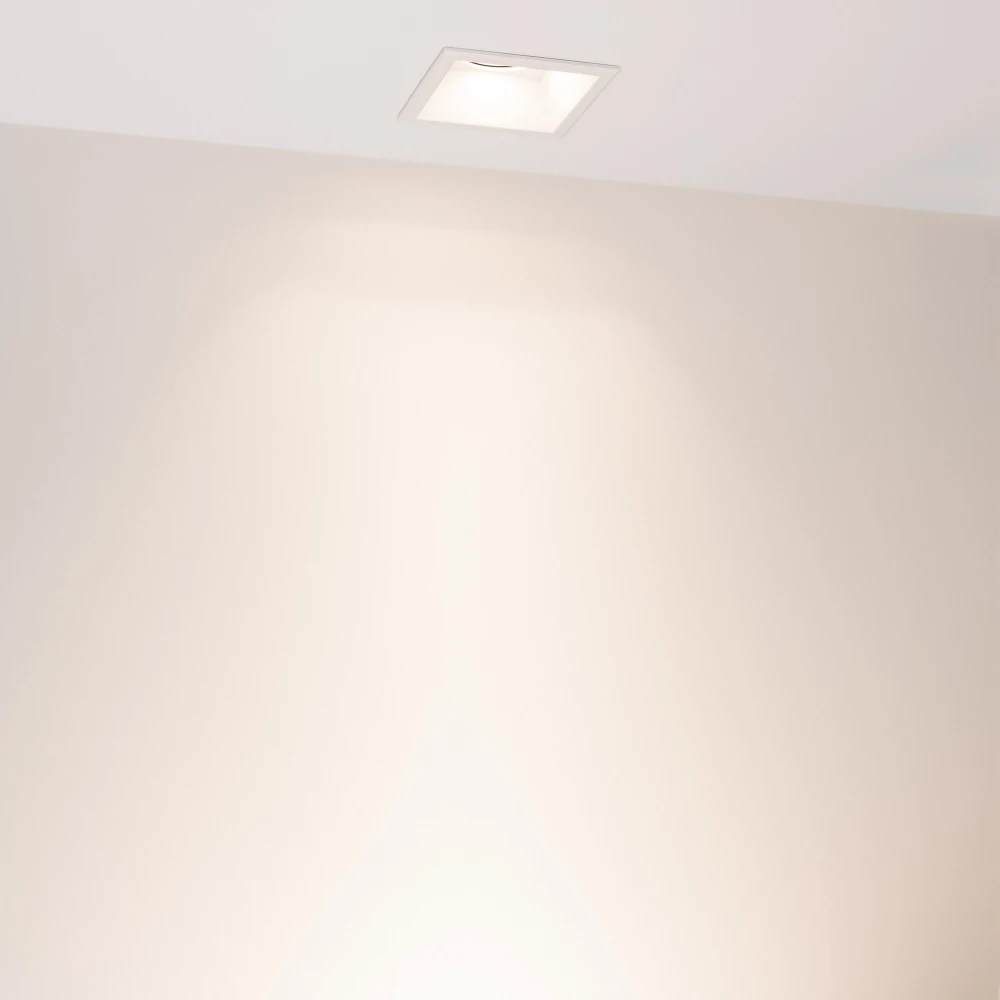 Светильник MS-FLOW-BUILT-S85x85-12W Day4000 (WH, 55 deg, 230V) (Arlight, IP20 Металл, 5 лет) 055930 - Viokon.com