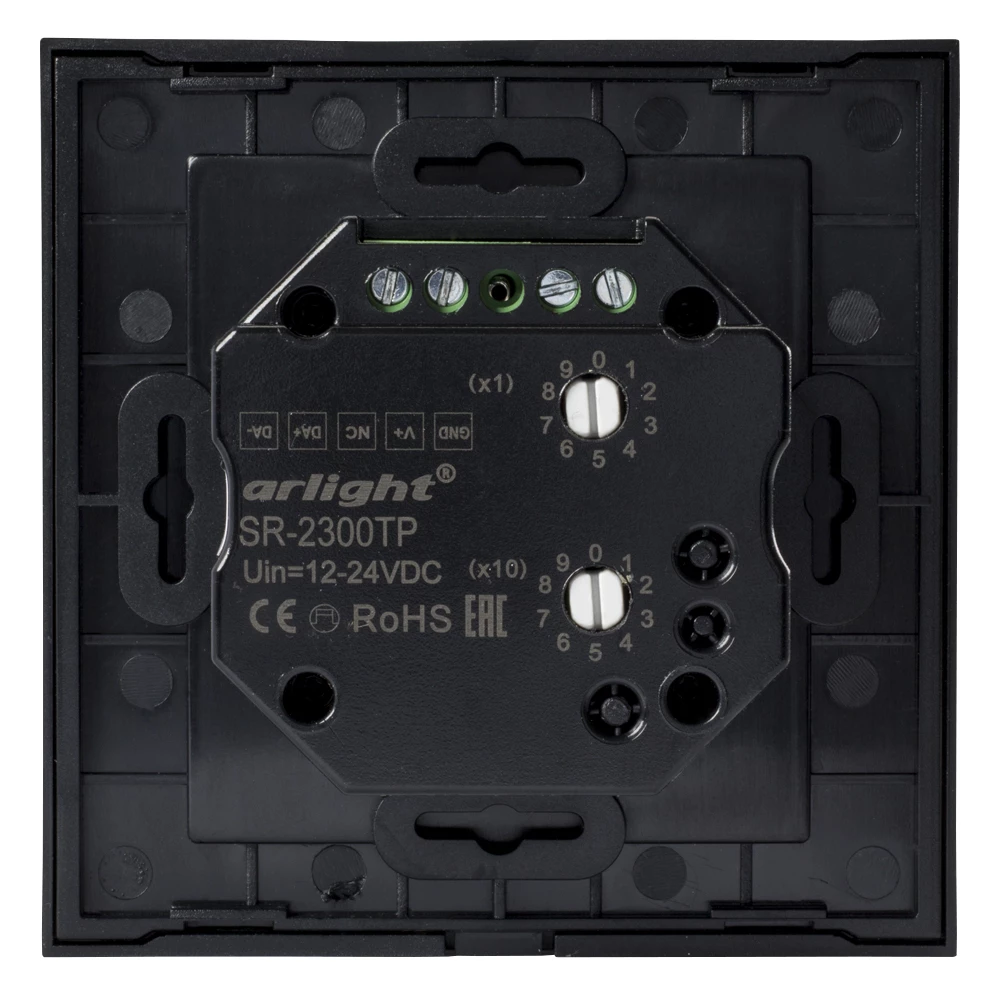 Панель SR-2300TP-IN Black (DALI, RGBW) (Arlight, -) 020239 - Viokon.com