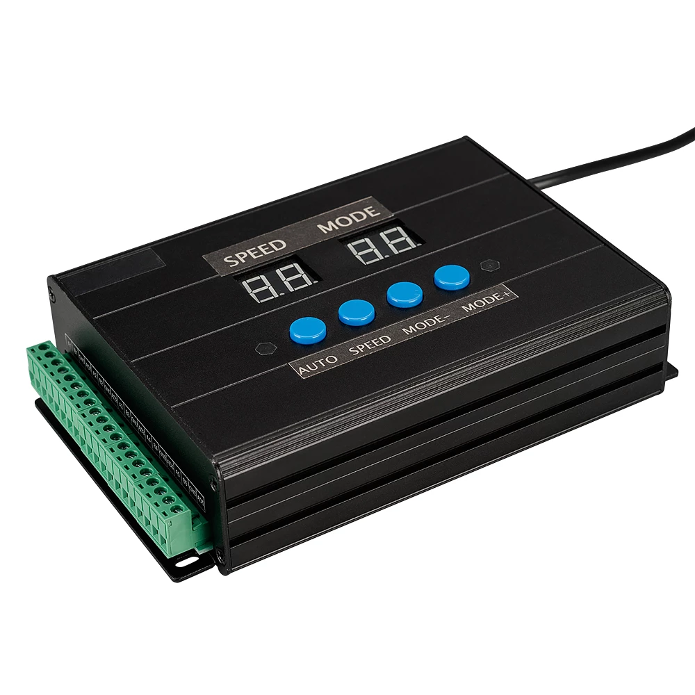 Контроллер DMX K-5000 (220V, SD-card, 5x512) (Arlight, IP20 Металл, 3 года) 024323 - Viokon.com