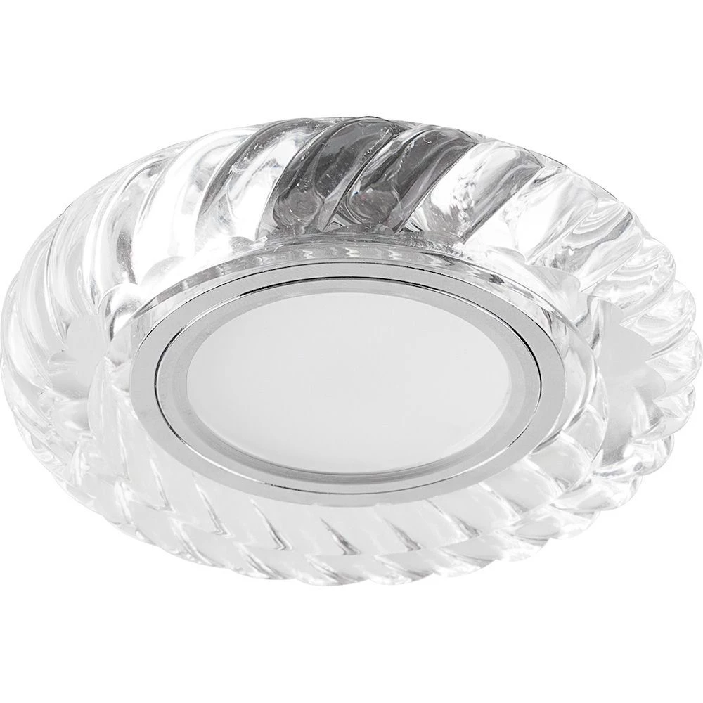 Светильник встраиваемый с LED подсветкой Feron CD986 потолочный MR16 G5.3 прозрачный (32663) - Viokon.com