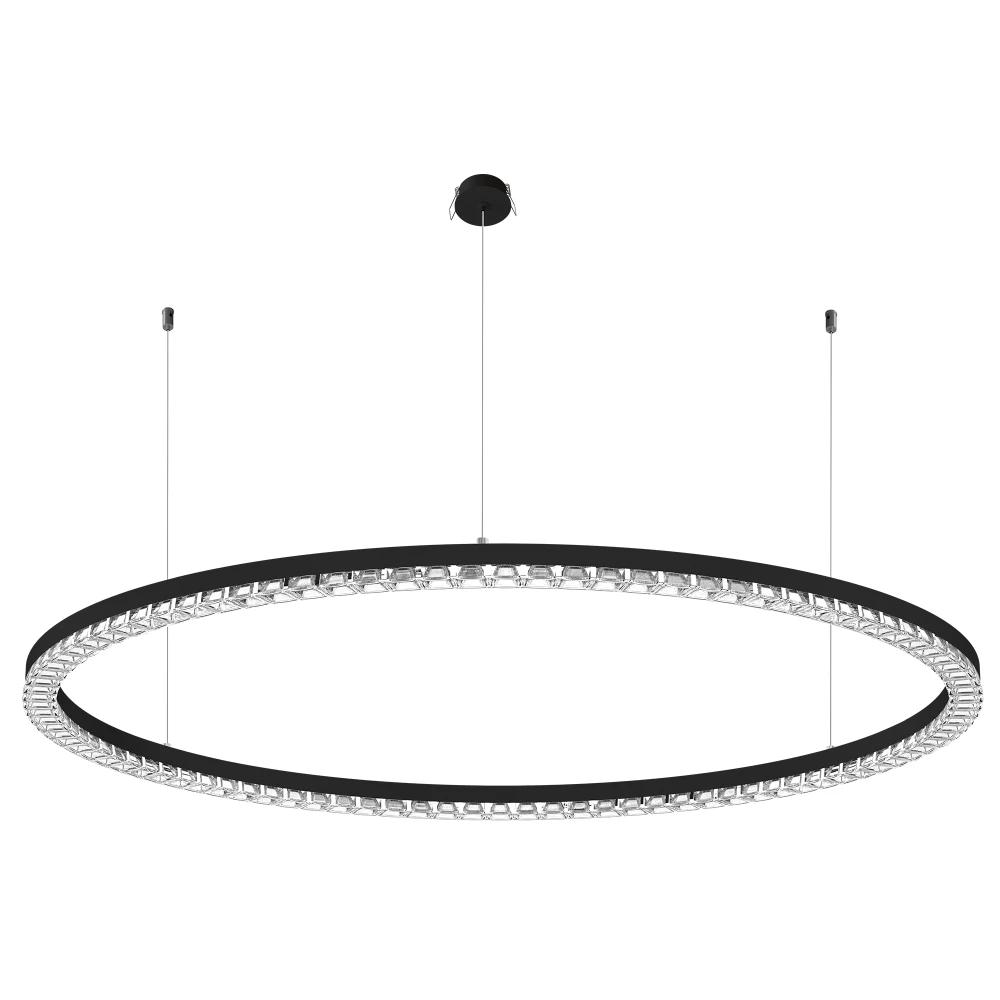 Светильник SP-DIAMOND-R1250-80W Warm3000 (BK, 45 deg, 230V, TRIAC) (Arlight, IP20 Металл, 5 лет) 054491 - Viokon.com