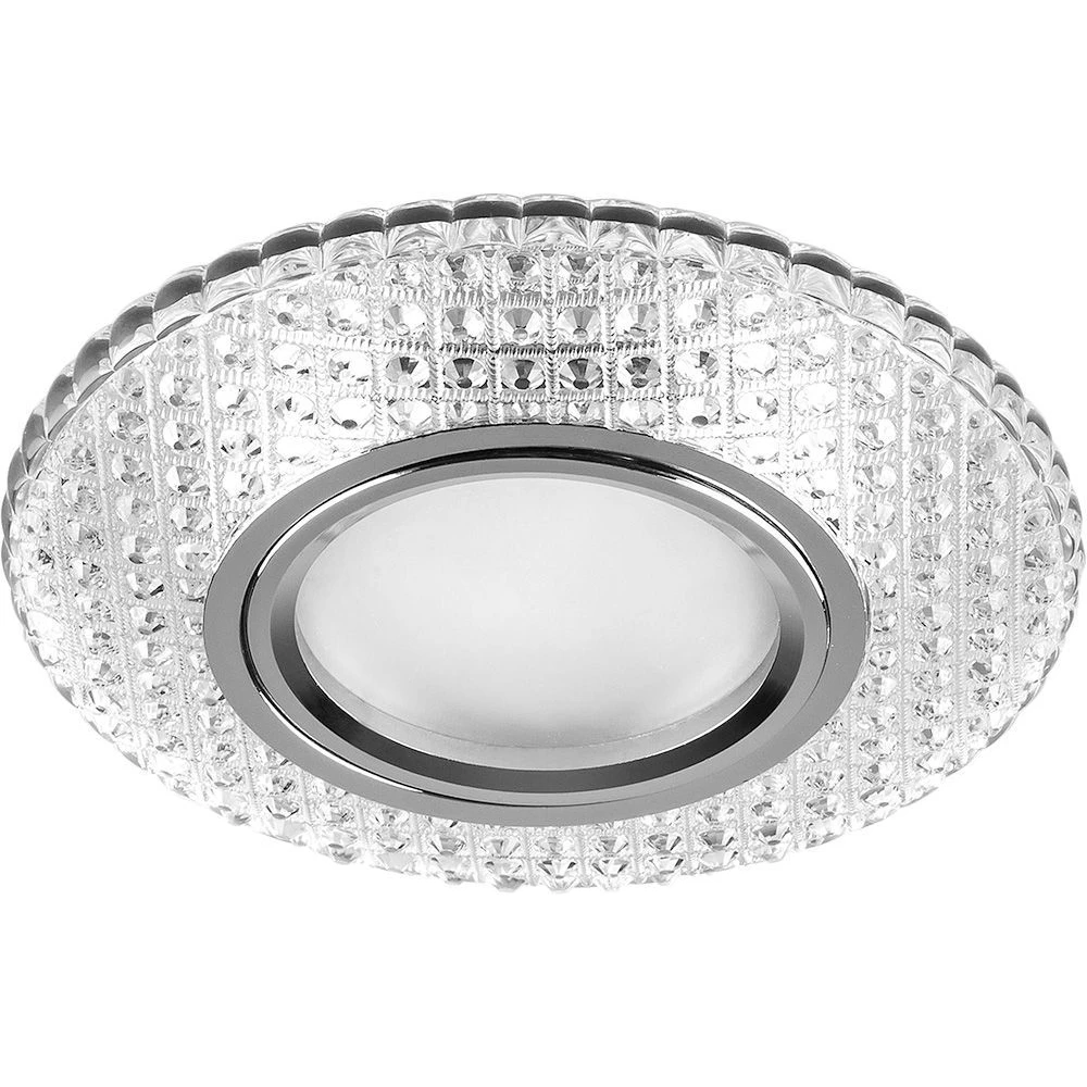 Светильник встраиваемый с белой LED подсветкой Feron CD913 потолочный MR16 G5.3 прозрачный (28984) - Viokon.com