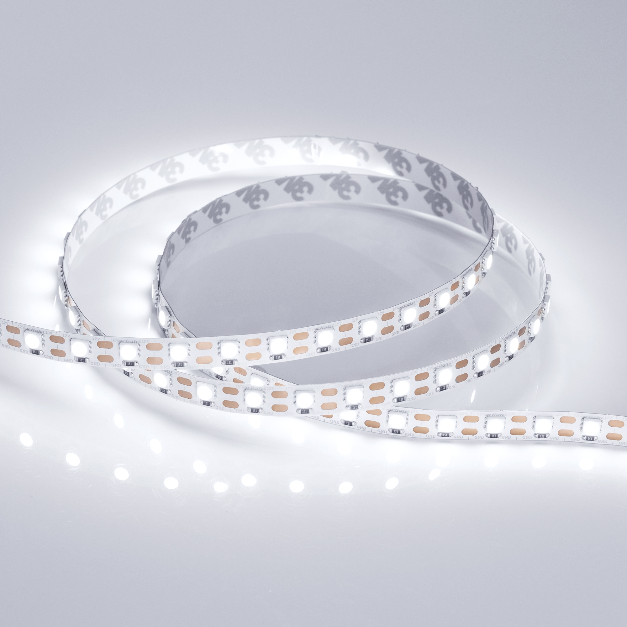 Лента RT 2-5000 12V Cx1 White6000 2x (5060, 360 LED, LUX) (Arlight, 15.6 Вт/м, IP20) 011705(1) - Viokon.com