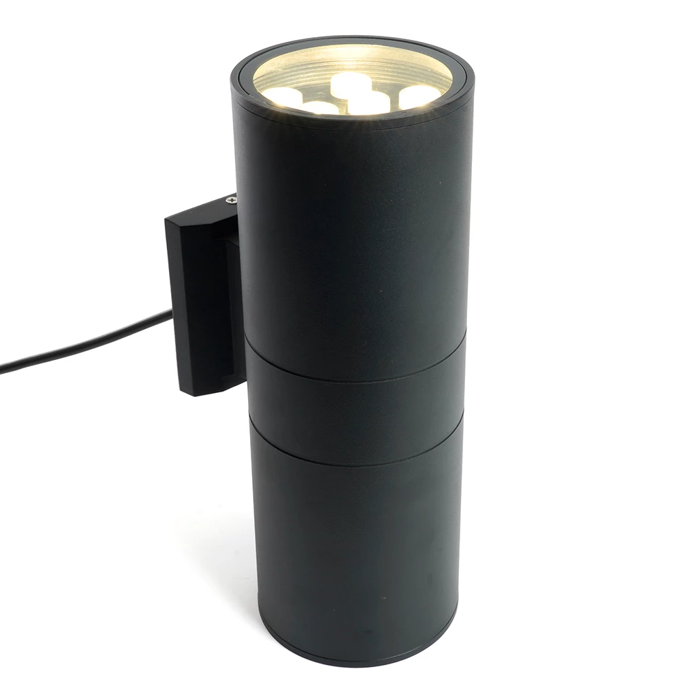 Светильник уличный светодиодный Feron DH0710, 2*9W, 1500Lm, 2700K, черный (48354) - Viokon.com