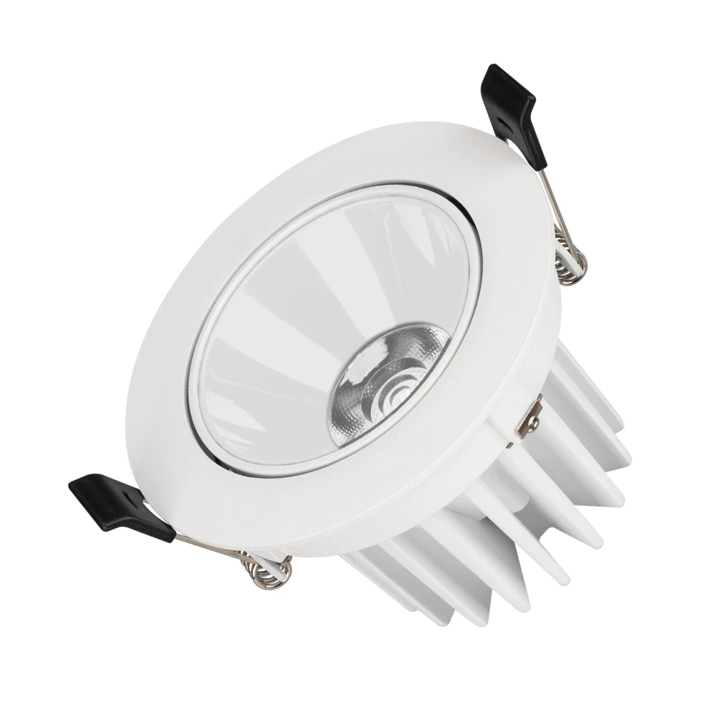 Светильник MS-FORECAST-BUILT-TURN-R102-12W Warm3000 (WH-WH, 32 deg, 230V) (Arlight, IP20 Металл, 5 лет) 037188 - Viokon.com