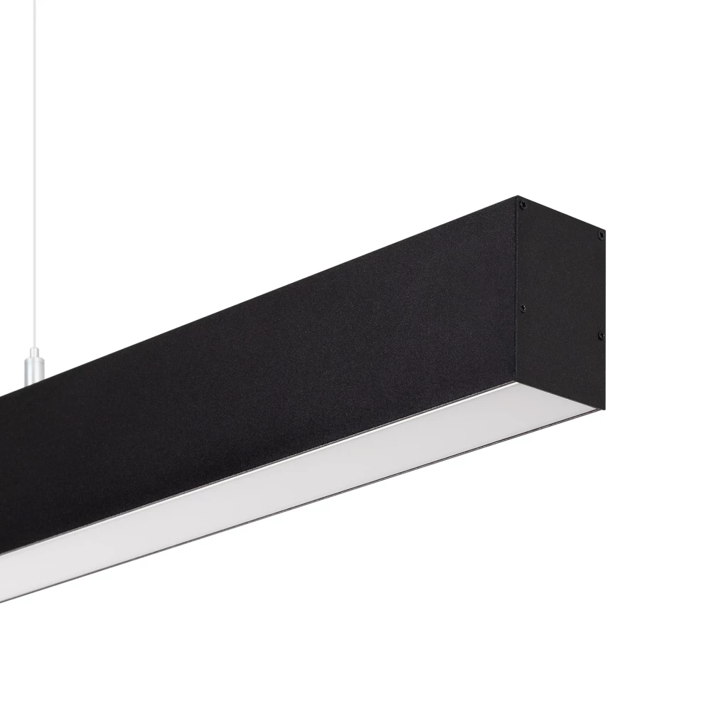 Светильник SP-LINE-HANG-4970-L1960-62W Day4000 (RAL9005, 120 deg, 230V) IP33 (Arlight, Металл) 049162 - Viokon.com