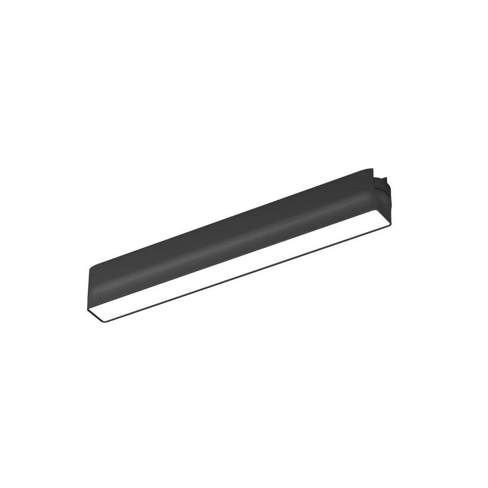 DK5330-BK Светильник для трека Air серия Linear 4000 со светодиодом L230W26H36мм 48V DC 9W RA90 120 4000K IP20 черный алюминий - Viokon.com
