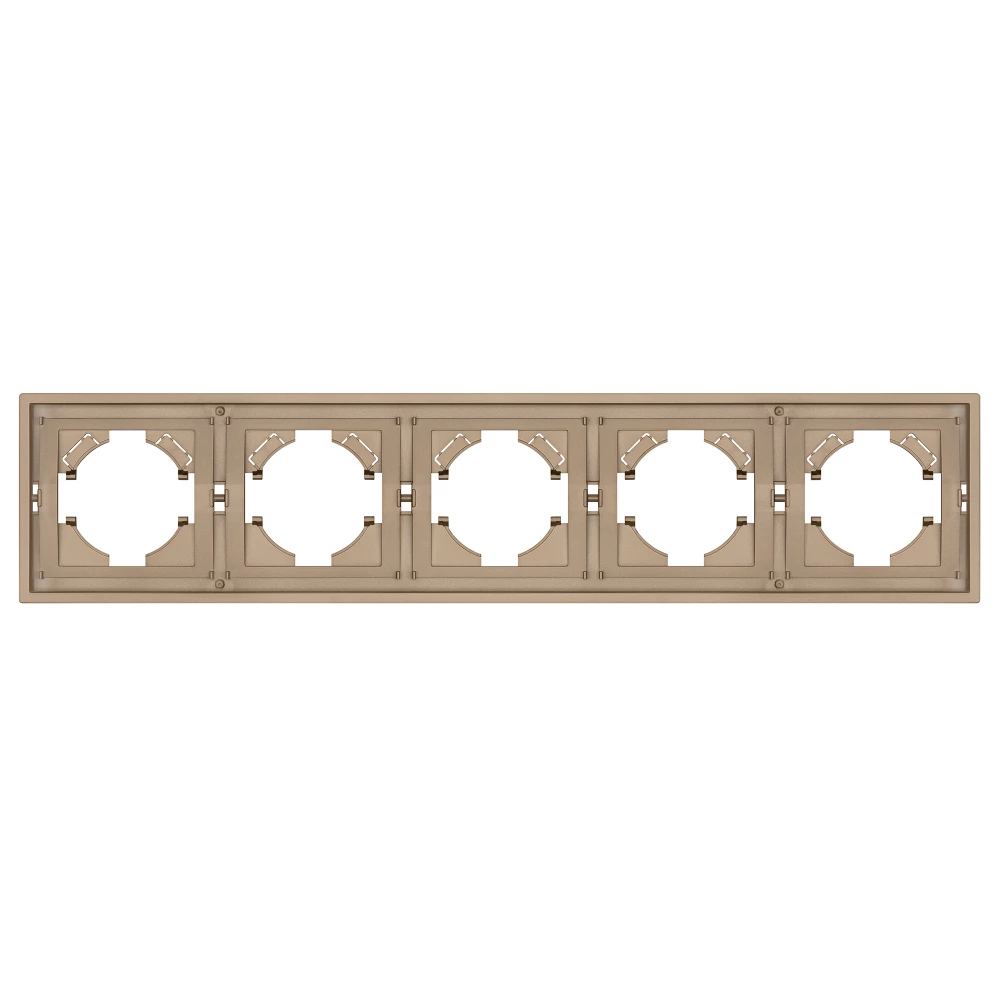 Рамка пластиковая FRM-TENDO-PL-5-GD (Arlight, Песочный) 053854 - Viokon.com