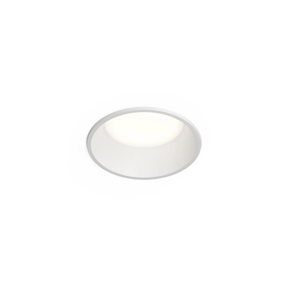 Встраиваемый влагозащищенный светильник TRIM 12 Вт LED 3000-4000-6500K IP44 алюминий акрил - Viokon.com
