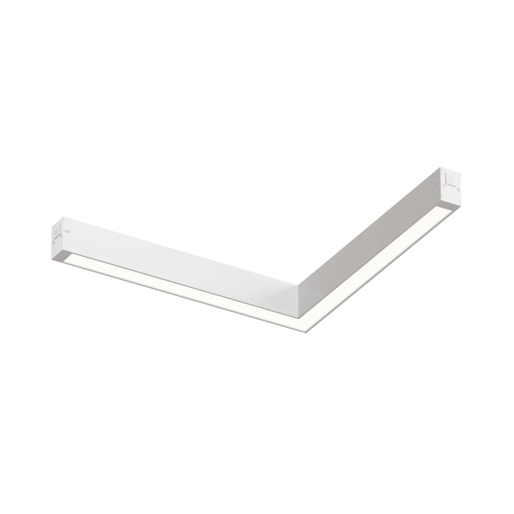 DK8014-WH Угловой светильник SMART LINEAR ANGLE 18W DIM 3000K-6000K белый - Viokon.com