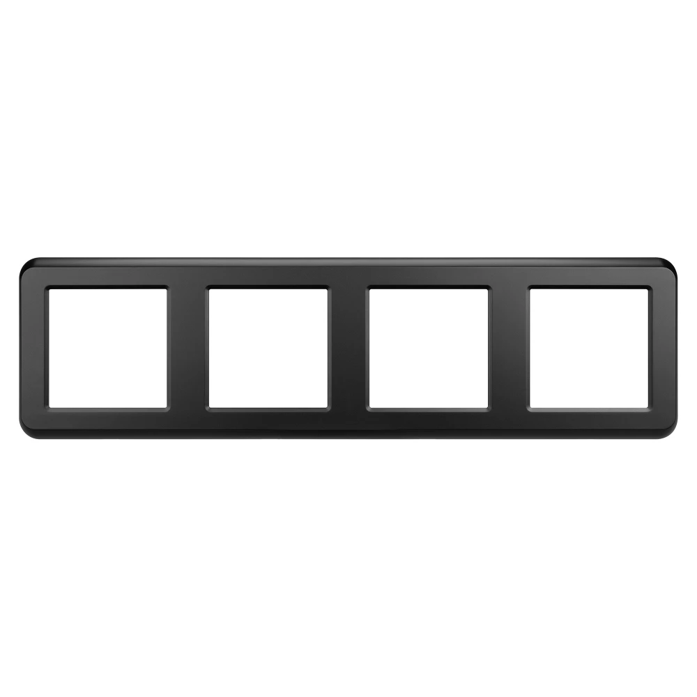 Рамка пластиковая FRM-VERSA-PL-4-BK (Arlight, -) 045188 - Viokon.com