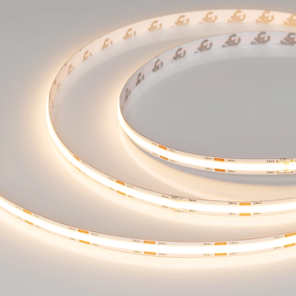 Лента герметичная COB-NANO-X544-8mm 24V Warm3000 (11.5 W/m, IP65, CSP, 5m) (Arlight, -) 031904(2) - Viokon.com