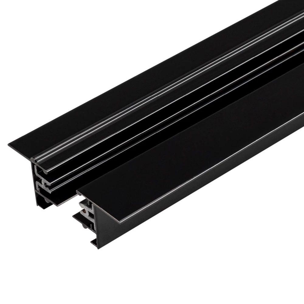 Трек LGD-2TR-TRACK-F-2000-BK-M (C) (Arlight, IP20 Металл, 3 года) 038673 - Viokon.com