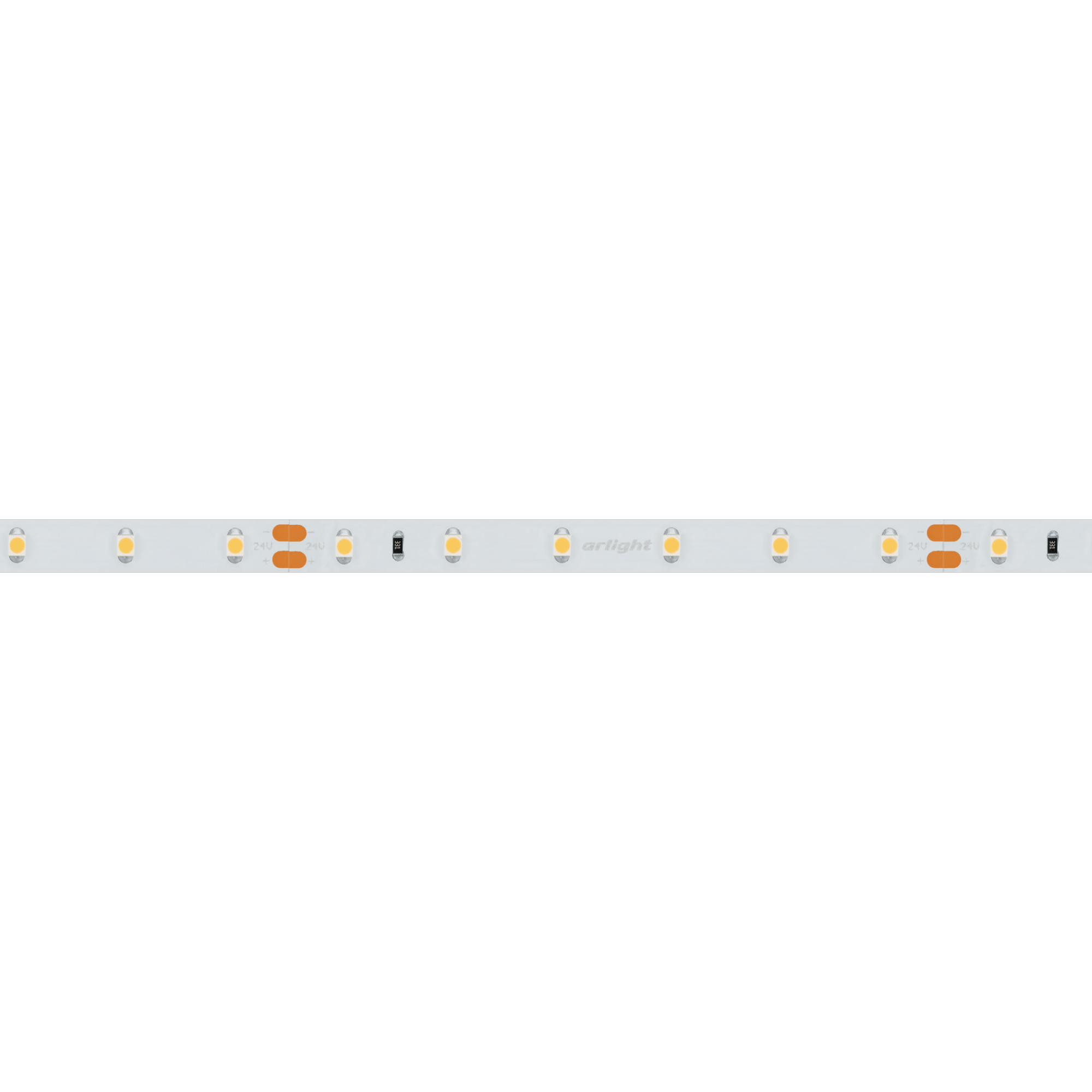 Лента RT 2-5000 24V Warm2700 (3528, 300 LED, CRI98) (Arlight, 4.8 Вт/м, IP20) 021414(1) - Viokon.com