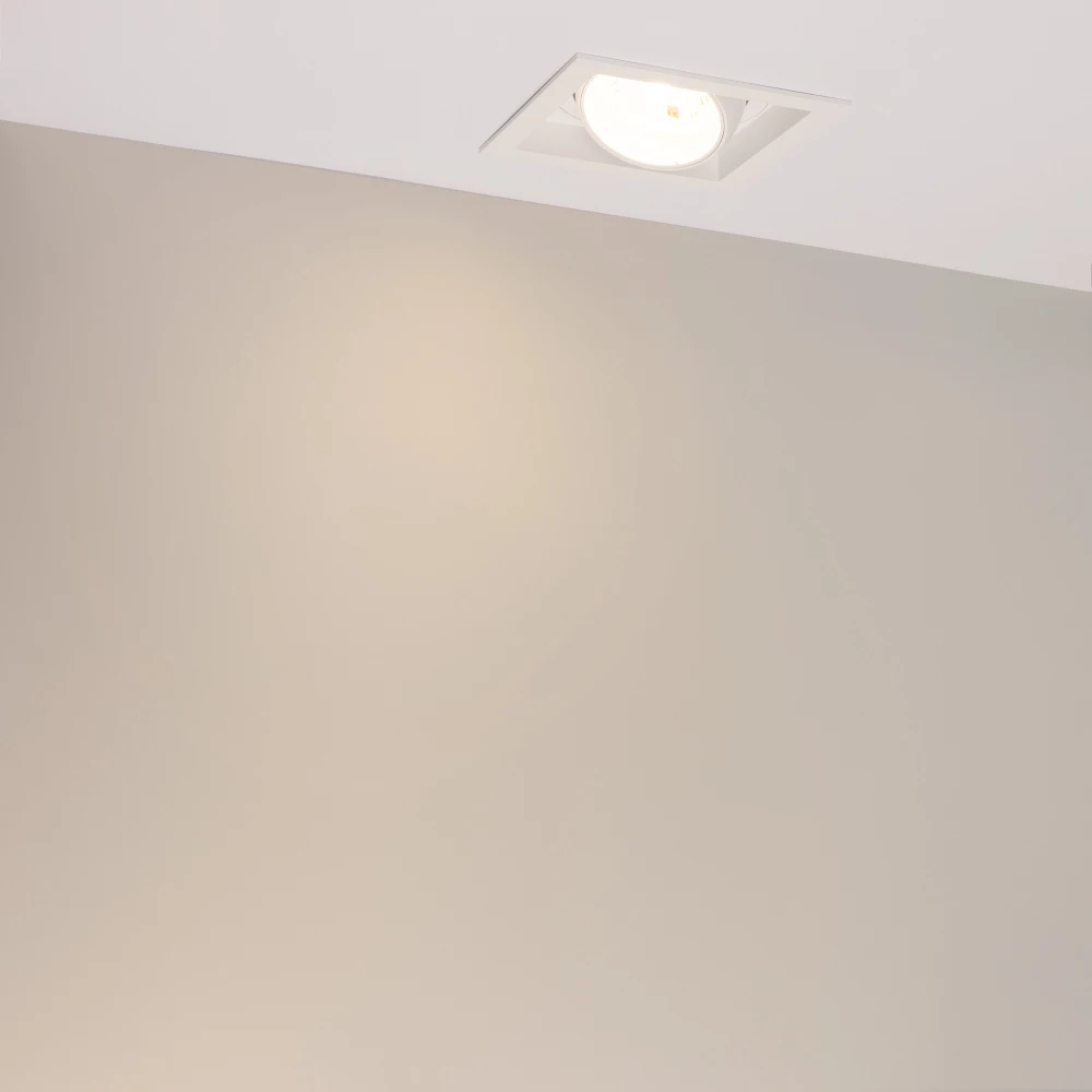 Светильник MS-VORTEX-BUILT-S140x140-30W Warm3000 (WH-WH, 30 deg, 230V) (Arlight, IP20 Металл, 5 лет) 057922 - Viokon.com