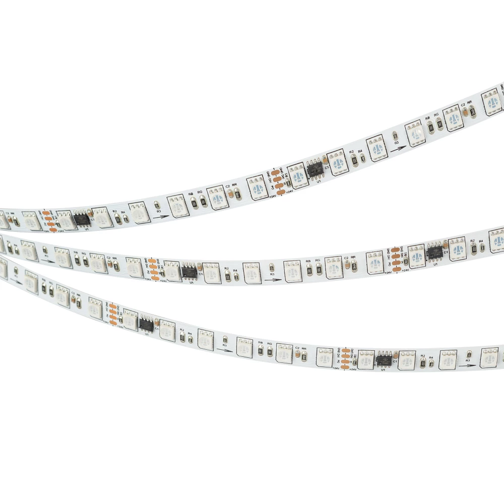 Лента DMX-B72-10mm 24V RGB-PX6 (16 W/m, IP20, 5060, 5m) (Arlight, -) 037869 - Viokon.com
