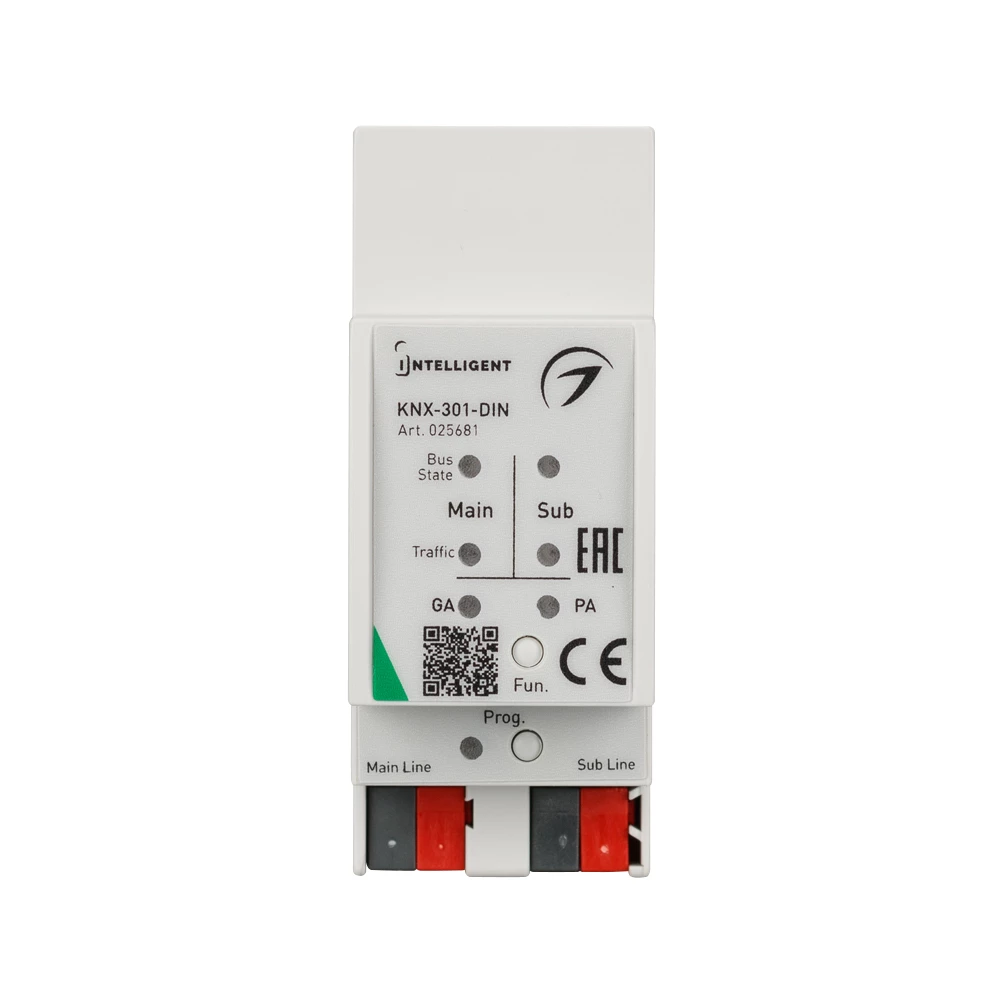 INTELLIGENT ARLIGHT Шинный соединитель KNX-301-DIN (BUS) (Arlight, -) 025681 - Viokon.com