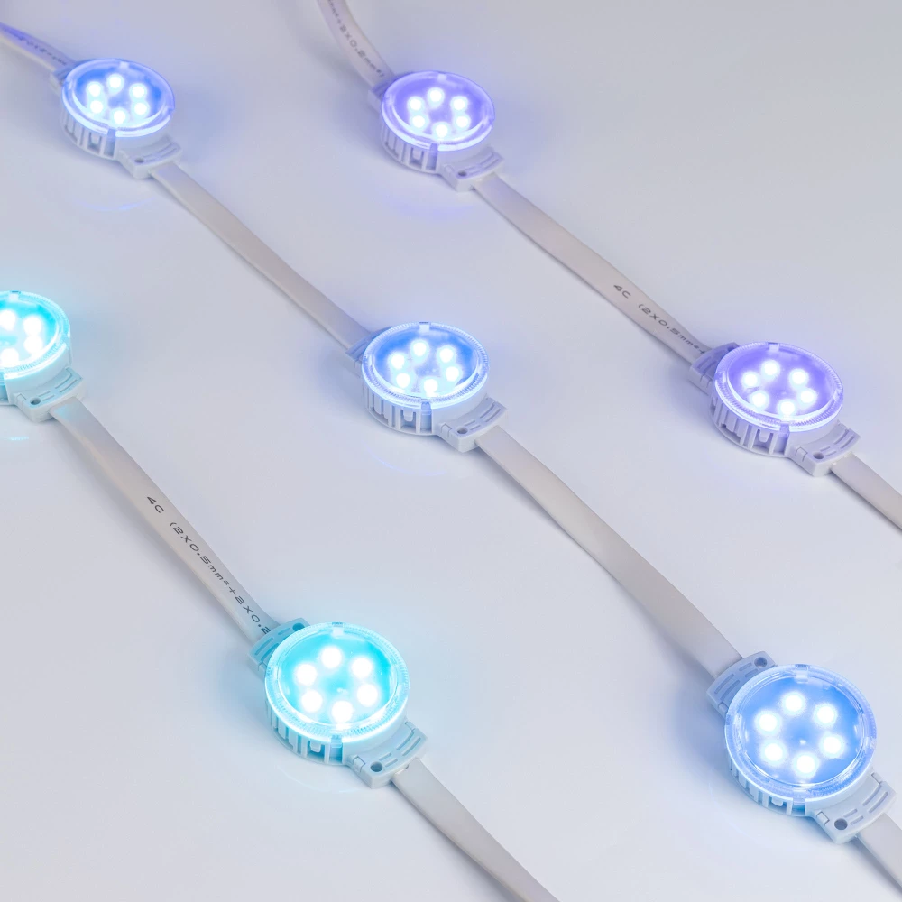 Модуль управляемый SPI-F6-D40 24V RGB-RAM-Auto (1.25W, IP68, 120 deg) (Arlight, Пластик, 3 года) 036828 - Viokon.com