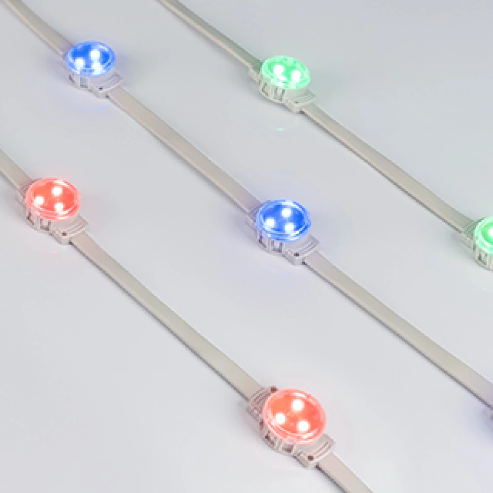 Модуль управляемый DMX-F3-D30 12V RGB (0.75W, IP68, 120 deg) (Arlight, Пластик, 3 года) 036830 - Viokon.com