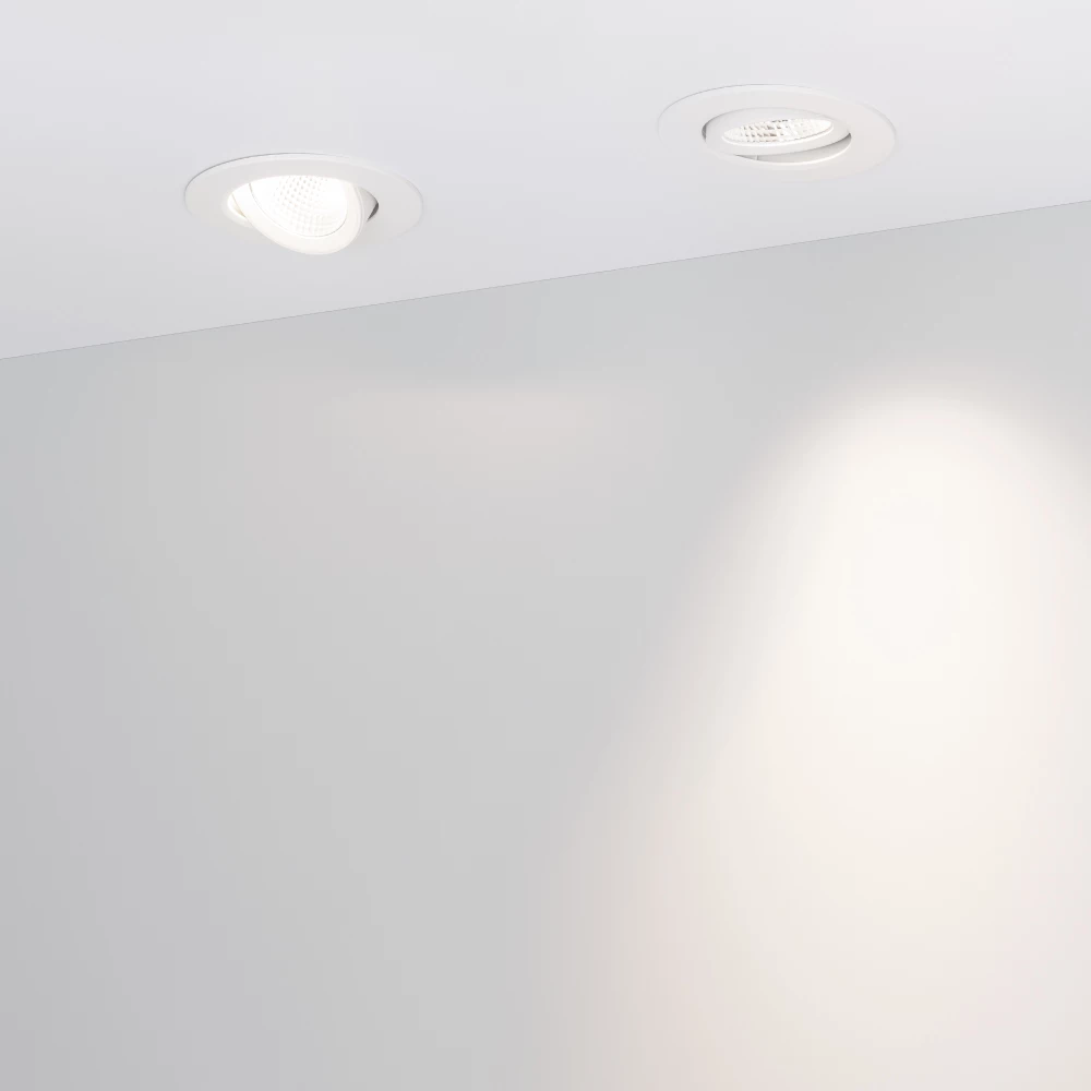 Светильник LTD-POLAR-TURN-R90-7W Day4000 (WH, 36 deg, 230V) (Arlight, IP20 Пластик, 3 года) 032860 - Viokon.com