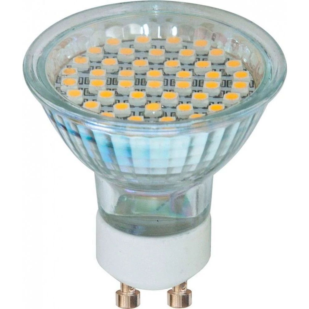 Лампа светодиодная, 44LED(3W) 230V GU10 6400K 44*50mm, LB-24 (25164) - Viokon.com