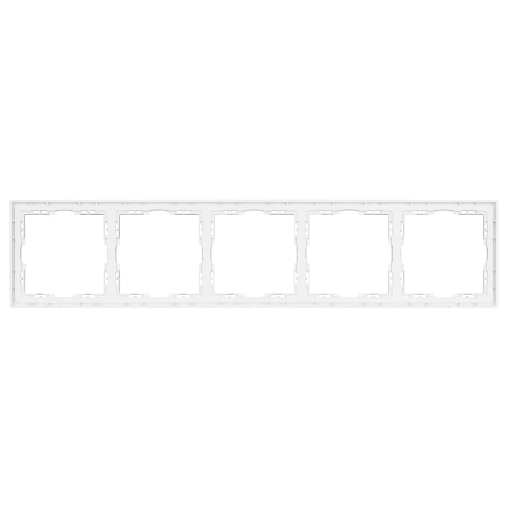 Рамка пластиковая FRM-NOBE-SFPL-5-IS (Arlight, Никель) 059463 - Viokon.com